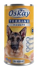 TERRINE AU BOEUF POUR CHIEN ADULTE 400G OSKAY