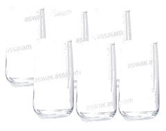 6 VERRES A EAU FORME HAUTE 480ML LAV