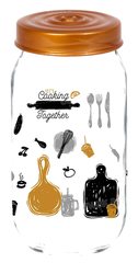 Bocal de Conservation en Verre Decore 1 L Lets Cooking Together
