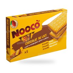 BISCUIT FOURRE CHOCOLAT PACK 5*35G NOOCO
