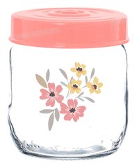 Bocal de Conservation en Verre Decore 425 ml Spring Flower
