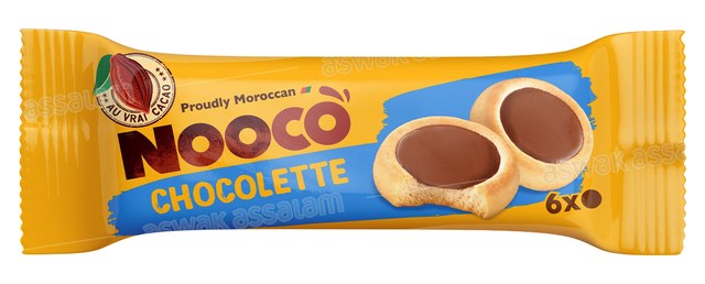 TARTELETTE CHOCOLAT 38G CHOCOLETTE NOOCO