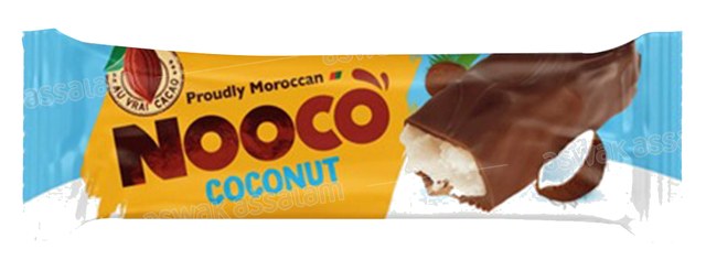 BARRE CHOCOLAT NOIX DE COCO 24G NOOCO