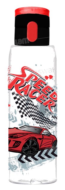 BOUTEILLE A EAU EN PLASTIQUE 500ML SPEED RACER