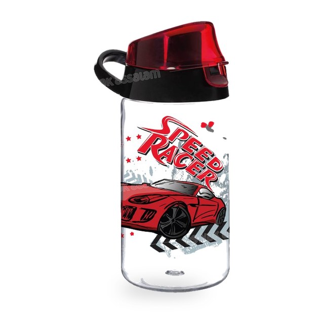 BOUTEILLE A EAU EN PLASTIQUE 520ML SPEED RACER