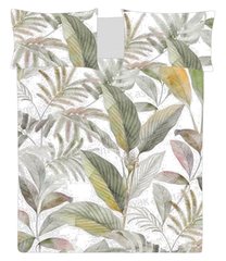 Couvre-lit 240*220cm + 2 Taies D’oreiller 50*70cm Imprime Fleurs