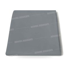 DRAP HOUSSE COTONELLE 90*190CM GRIS CLAIR RICHBOND