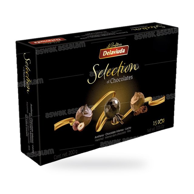 ASSORTIMENT DE CHOCOLATS 200G SELECTION DELAVIUDA