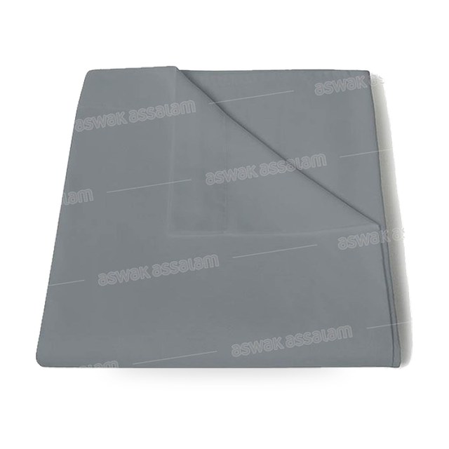 DRAP PLAT COTONELLE 240*270CM GRIS CLAIR RICHBOND
