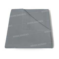 DRAP PLAT COTONELLE 240*270CM GRIS CLAIR RICHBOND