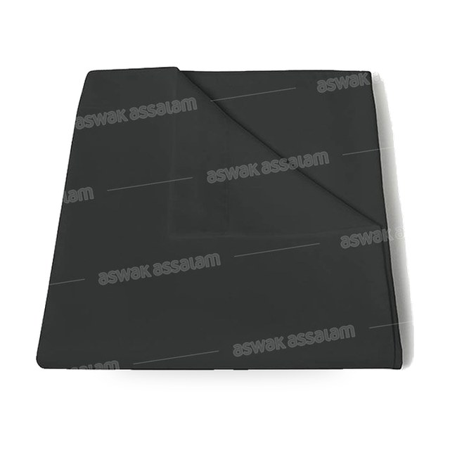 DRAP PLAT COTONELLE 240*270CM NOIR RICHBOND