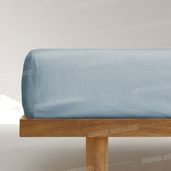 DRAP-HOUSSE BLEU 180X200CM