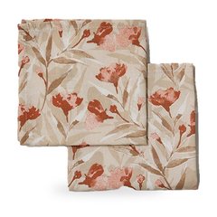 LOT DE 2 SERVIETTES DE CUISINE 38X38CM