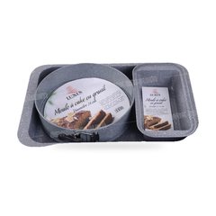 LOT DE 3 MOULES EN GRANITE LUXUS