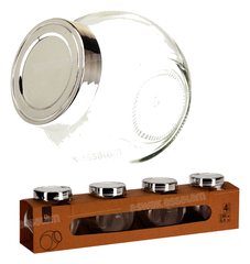LOT DE 4 POTS A EPICES 190ML