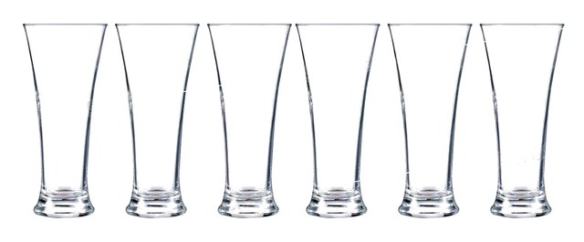LOT DE 6 VERRES A JUS 380 ML
