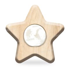 PORTE BOUGIE ETOILE 10*10CM + 1 BOUGIE OFFERTE