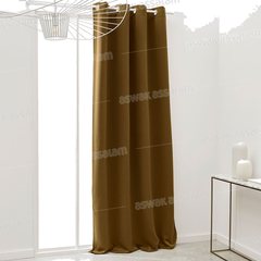 RIDEAU OCCULTANT 140X240CM MARRON