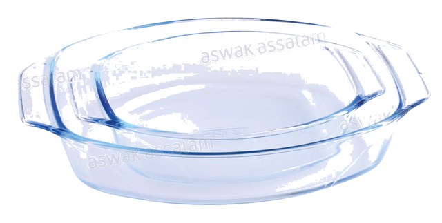 SET DE 2 PLATS A FOUR RECTANGULAIRES 31*20CM + 39*25CM PYREX