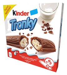 BISCUIT FOURRE CHOCOLAT & CREME 5*18G TRONKY KINDER