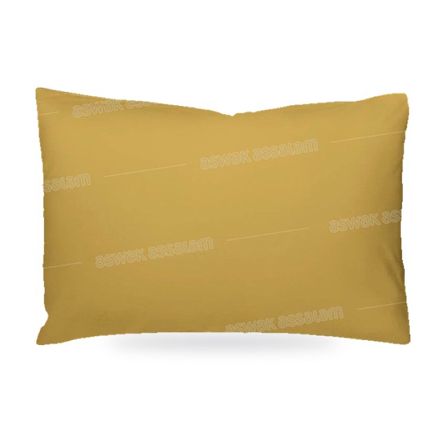 TAIE D’OREILLER COTONELLE 70*50CM MOUTARDE RICHBOND