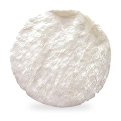 TAPIS ROND EN FAUSSE FOURRURE 115CM