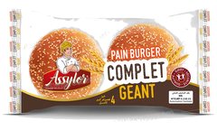 PAIN BURGER GEANT COMPLET 4 UNITES ASSYLOR