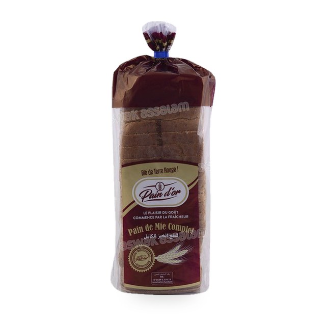 PAIN DE MIE BLE COMPLET 470G PAIN D’OR