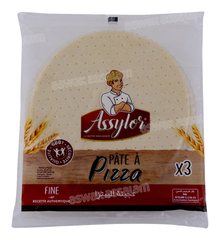 PATE A PIZZA 30CM 3 UNITES ASSYLOR