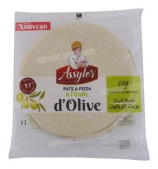 PATE A PIZZA A L’HUILE D’OLIVE 3 UNITES ASSYLOR