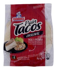 TACOS ORIGINAL 6 UNITES 240G BIMBO