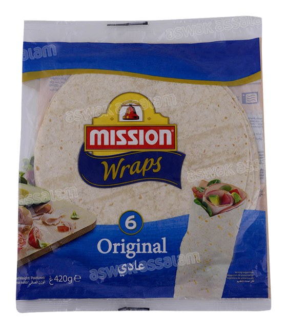 WRAPS ORIGINAL 25CM 6 UNITES MISSION