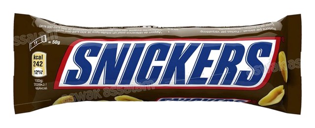 CHOCOLAT 50G SNICKERS SINGLE