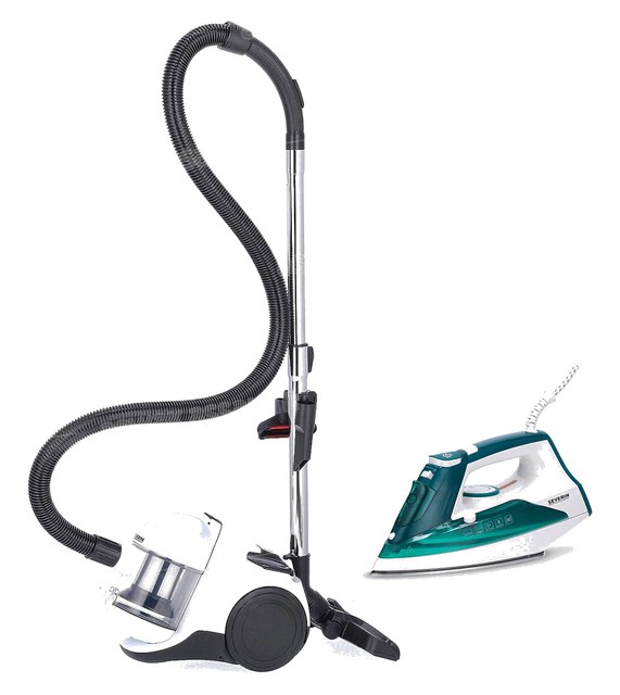 ASPIRATEUR SANS SAC CYCLONIQUE CY 7103 + FER A REPASSER BA3261 SEVERIN