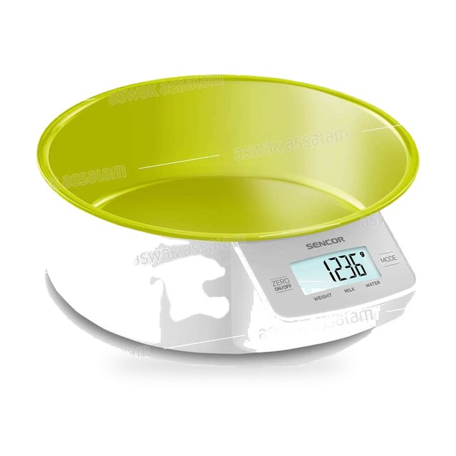 BALANCE CUISINE PESE JUSQUA 5KG SKS 4004GR SENCOR