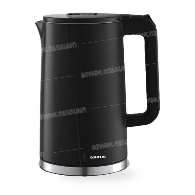 BOUILLOIRE 1,7L 2200W INOX NOIR CYNTHIA TAURUS