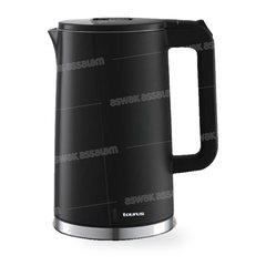 BOUILLOIRE 1,7L 2200W INOX NOIR CYNTHIA TAURUS
