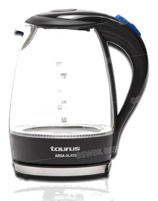 BOUILLOIRE EN VERRE 1,7L AROA GLASS TAURUS