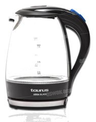 BOUILLOIRE EN VERRE 1,7L AROA GLASS TAURUS