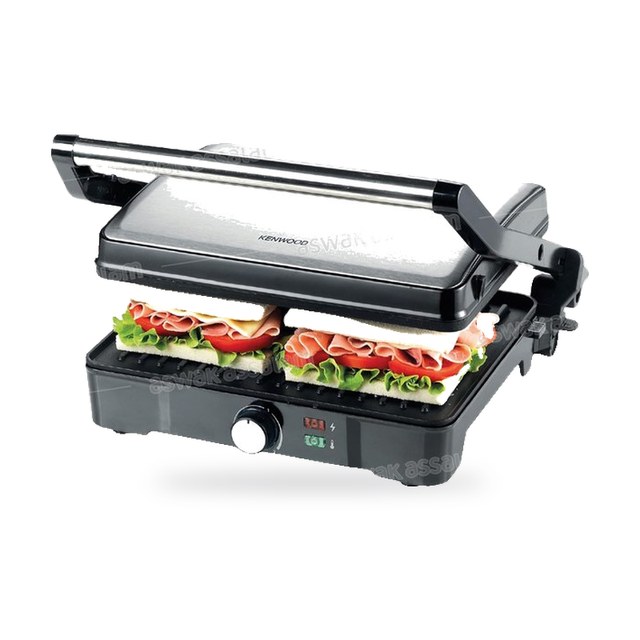 GRILL PANINI 4 TRANCHES 2000W HGM31.000SI  KENWOOD