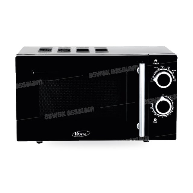 MICRO-ONDES GRILL 20L NOIR MOR-24 ROYAL