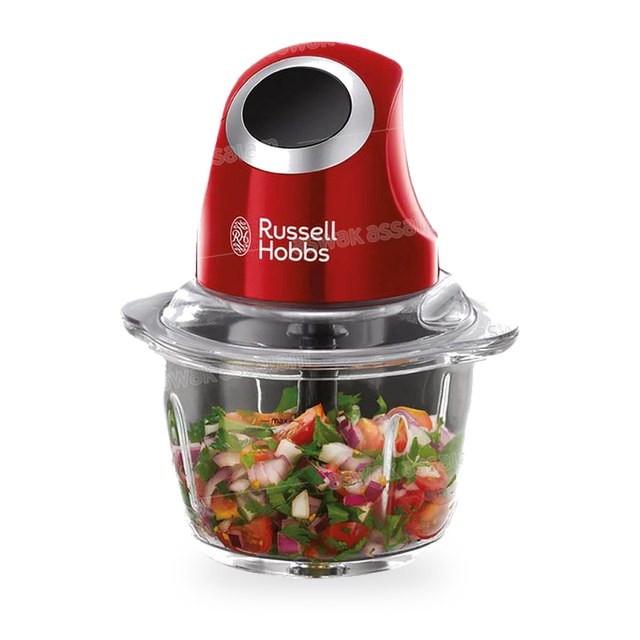 MINI HACHOIR BOL EN VERRE 200W 24660-56 RUSSELL HOBBS