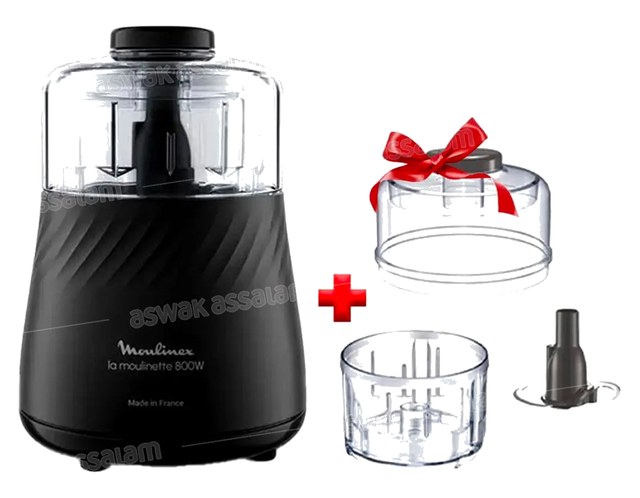 MOULINETTE 1000W 3 ACCESSOIRES DPA7R8M2 MOULINEX