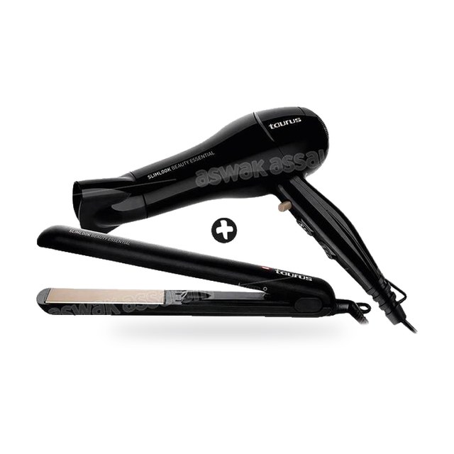 PACK BEAUTY ESSENTIAL : SECHE CHEVEUX + LISSEUR TAURUS