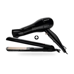 PACK BEAUTY ESSENTIAL : SECHE CHEVEUX + LISSEUR TAURUS