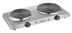 PLAQUE ELECTRIQUE VOLCANO DUO INOX TAURUS