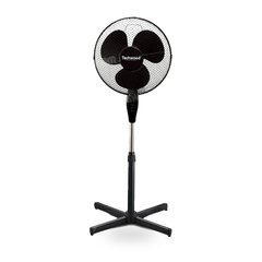 VENTILATEUR SUR PIED 40W 40CM NOIR TVE-439 TECHWOOD