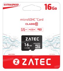 CARTE MICROSD 16GO ZATEC