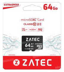 CARTE MICROSD 64GO ZATEC