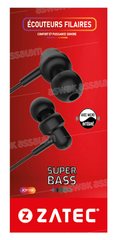 ECOUTEURS FILAIRES INTRA-AURICULAIRES JOY108 ZATEC